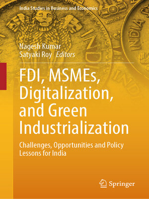 cover image of FDI, MSMEs, Digitalization, and Green Industrialization
